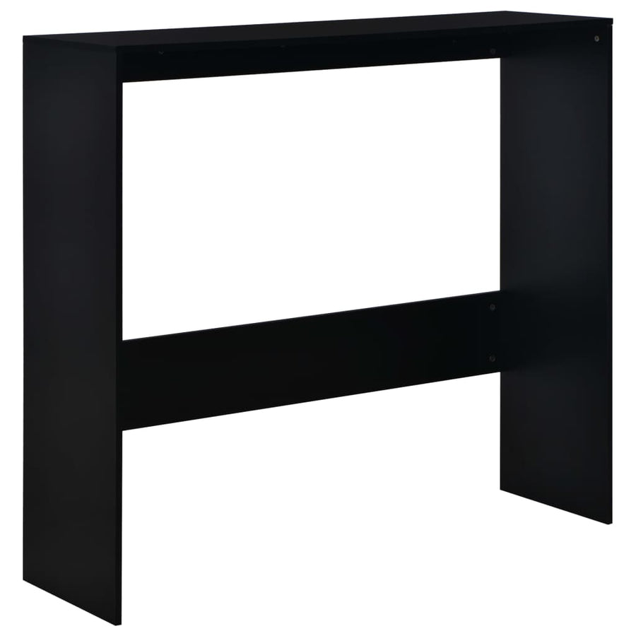 Bartafel Met 2 Tafelbladen 30X40X20 Cm Zwart