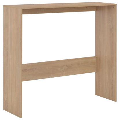 Bartafel Met 2 Tafelbladen 30X40X20 Cm Kleurig Eiken