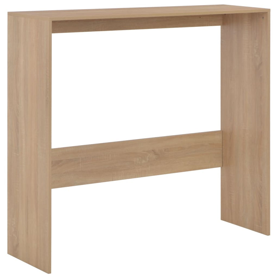 Bartafel Met 2 Tafelbladen 30X40X20 Cm Kleurig Eiken