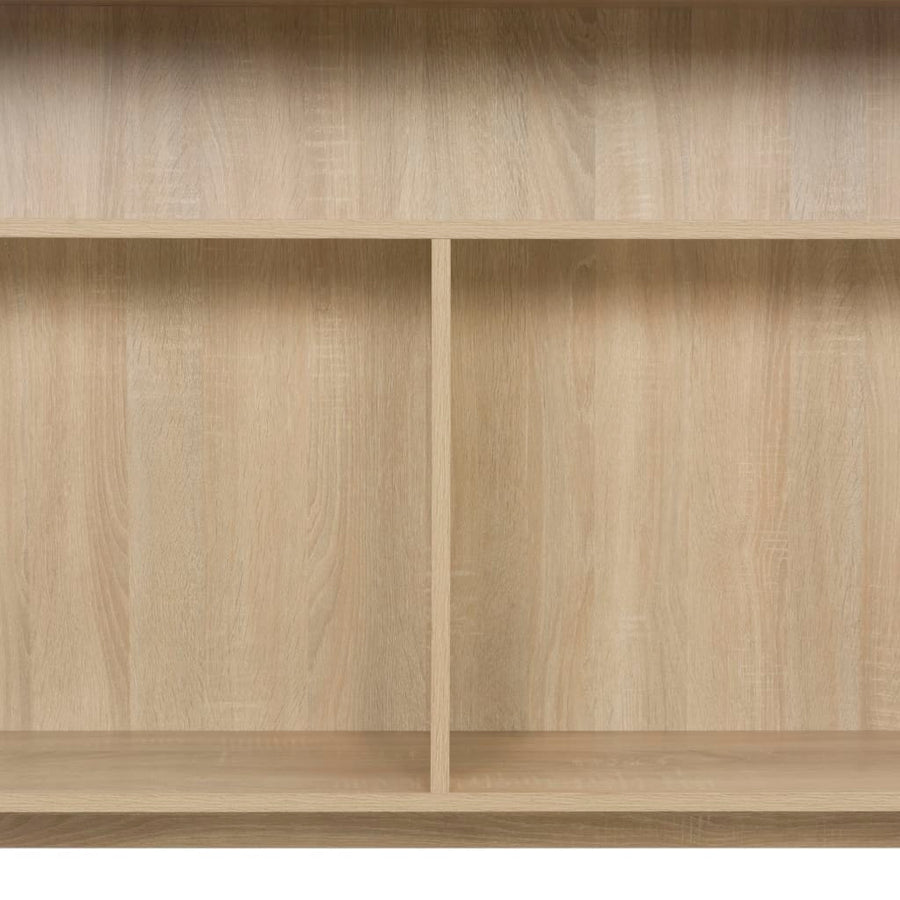 Bartafel Met 2 Tafelbladen 30X40X20 Cm Kleurig Eiken
