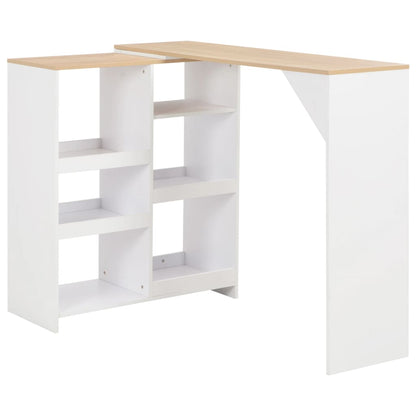 Bartafel Met Verplaatsbaar Schap 38X39X0 Cm
