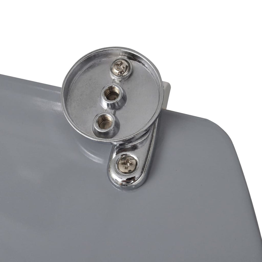 Toiletbrillen met deksels 2 st stenen MDF 2 Stenen Nee