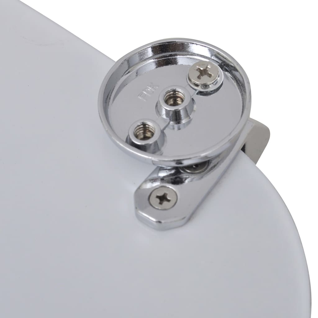Toiletbrillen met deksels 2 st porselein MDF 2 Porselein Nee
