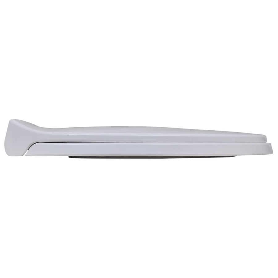 Toiletbrillen Met Soft-Close Deksels 2 St Kunststof Wit