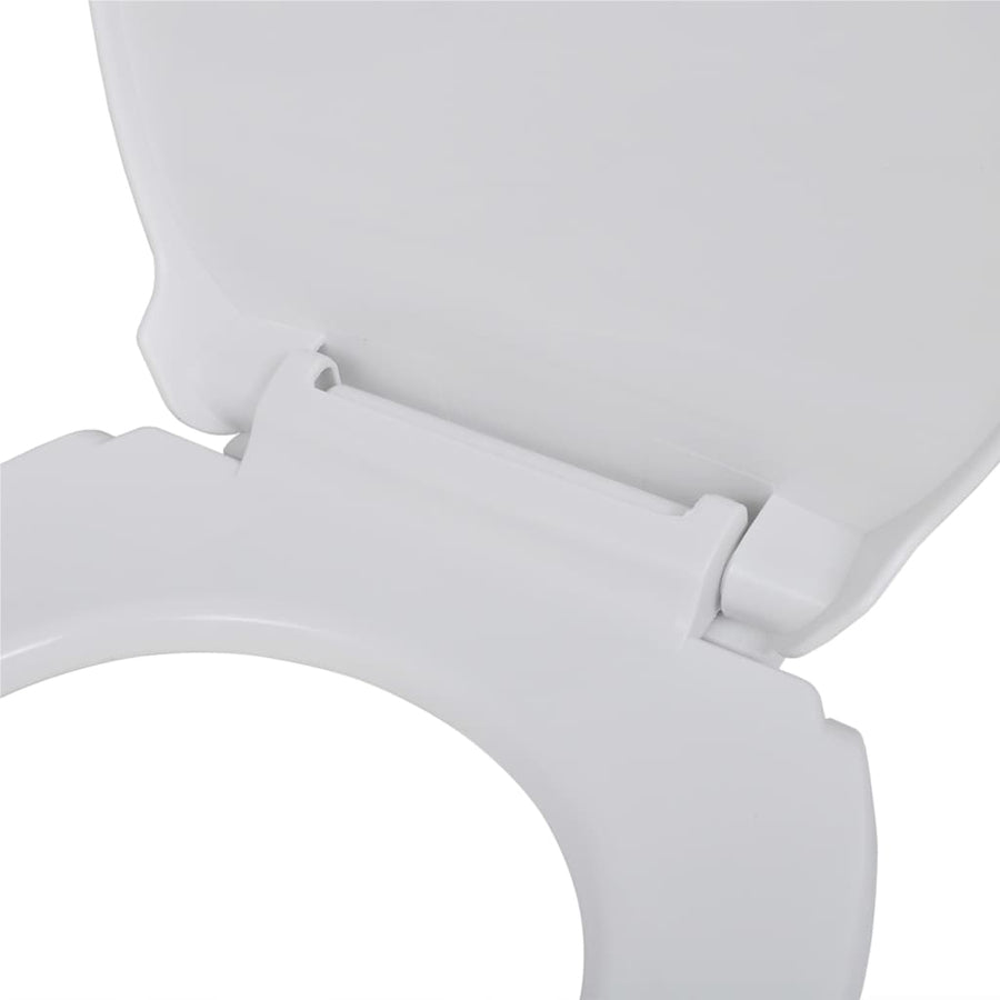 Toiletbrillen Met Soft-Close Deksels 2 St Kunststof Wit