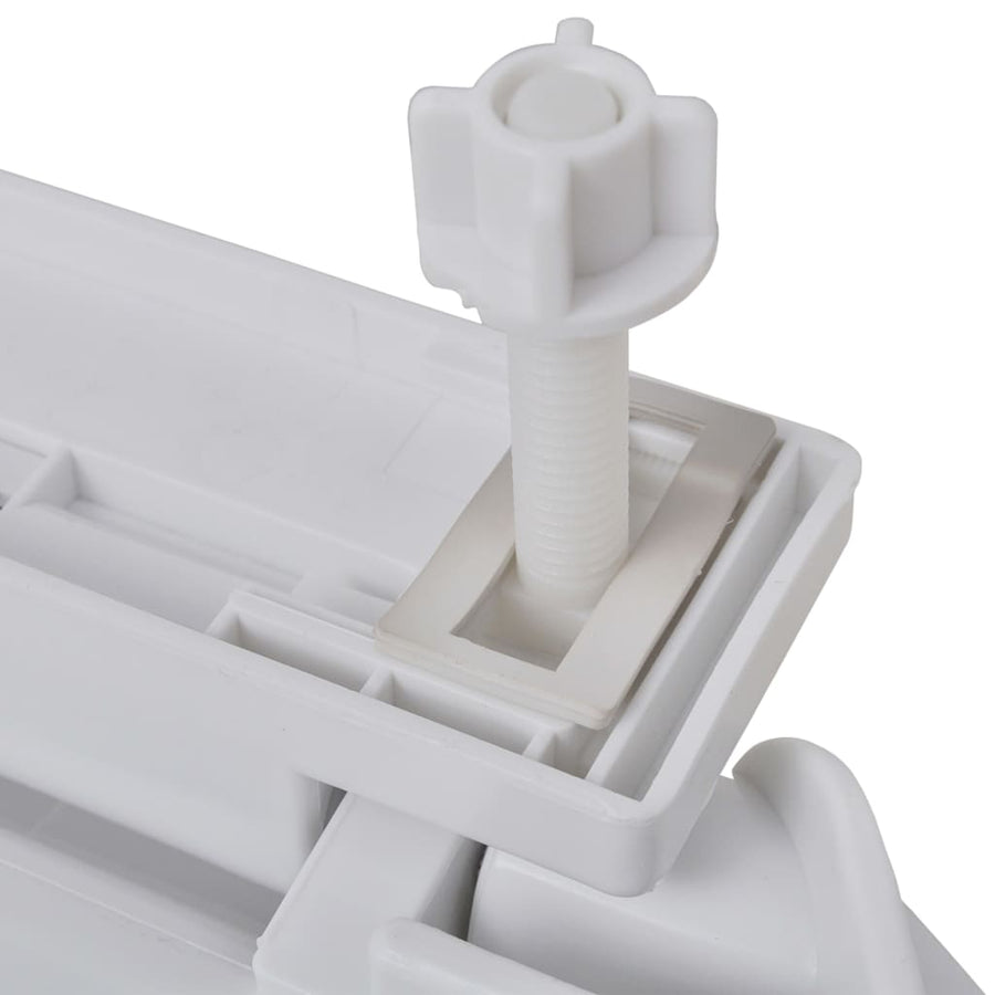 Toiletbrillen Met Soft-Close Deksels 2 St Kunststof Wit