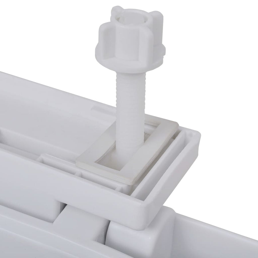 Toiletbrillen Met Soft-Close Deksels 2 St Kunststof Wit