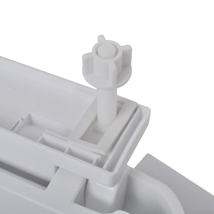 Toiletbrillen Met Soft-Close Deksels 2 St Kunststof Wit En Geel