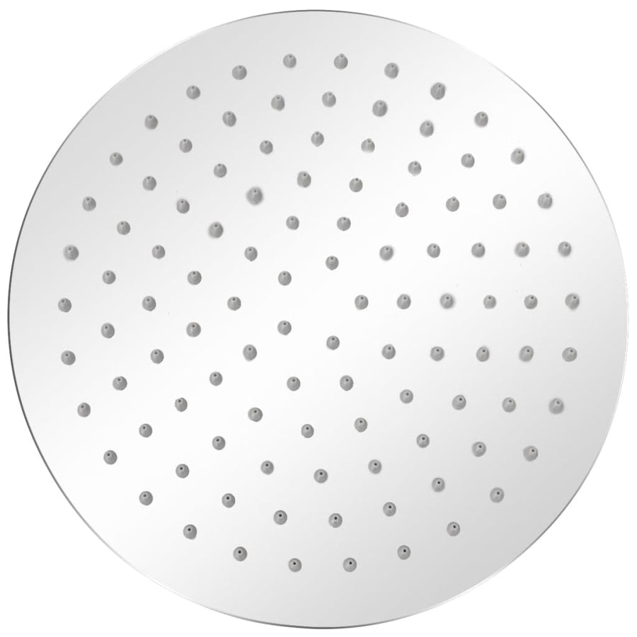 Regendouchekop 2 st rond 25 cm roestvrij staal 2 Ø 25 cm