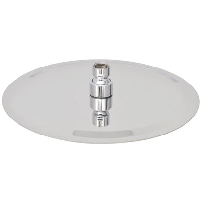 Regendouchekop 2 st rond 25 cm roestvrij staal 2 Ø 25 cm
