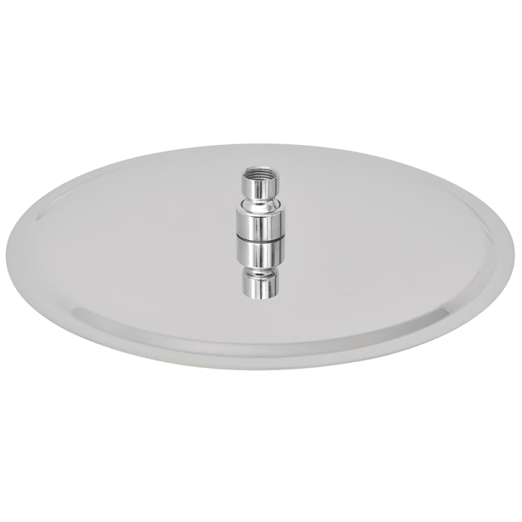 Regendouchekop 2 st rond 30 cm roestvrij staal 2 Ø 30 cm