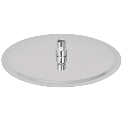 Regendouchekop 2 st rond 30 cm roestvrij staal 2 Ø 30 cm