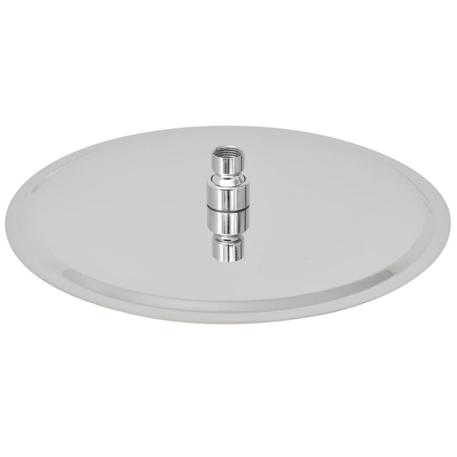 Regendouchekop 2 st rond 30 cm roestvrij staal 2 Ø 30 cm