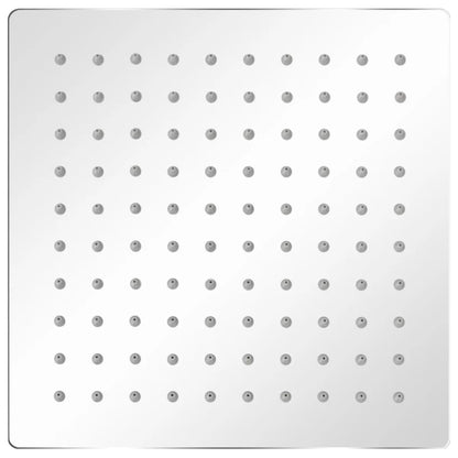 Regendouchekoppen 2 st 20x20 cm roestvrij staal 2 20 x 20 cm