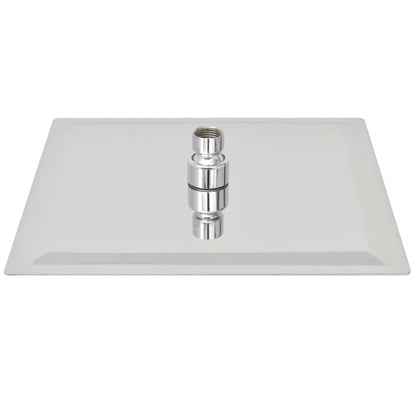Regendouchekop 2 st 25x25 cm roestvrij staal 2 25 x 25 cm