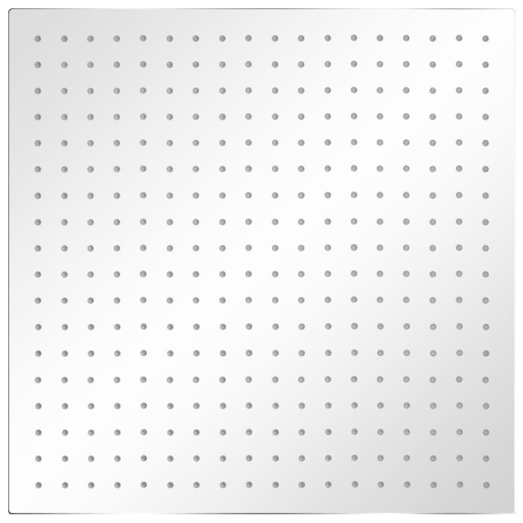 Regendouchekop 2 st 50x50 cm roestvrij staal 2 50 x 50 cm
