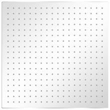 Regendouchekop 2 st 50x50 cm roestvrij staal 2 50 x 50 cm