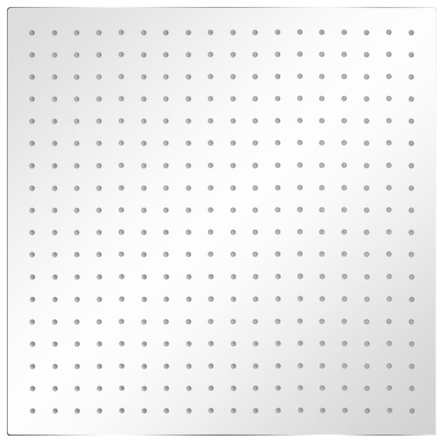 Regendouchekop 2 st 50x50 cm roestvrij staal 2 50 x 50 cm