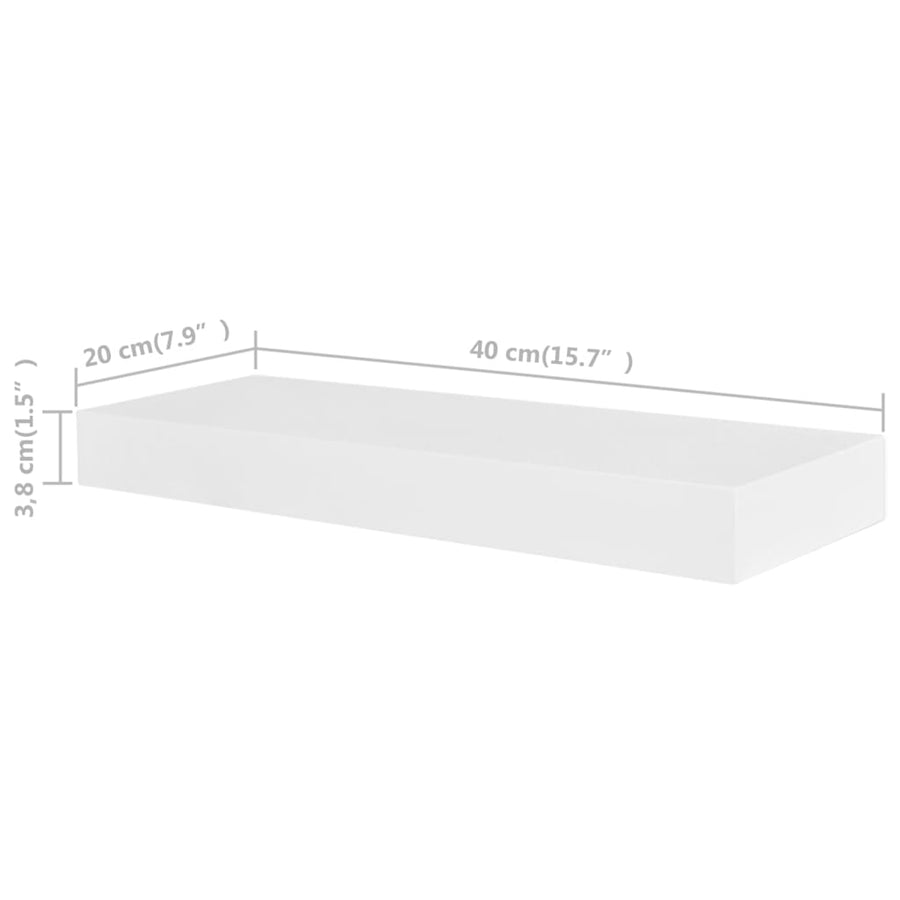 Wandplanken 4 40 cm