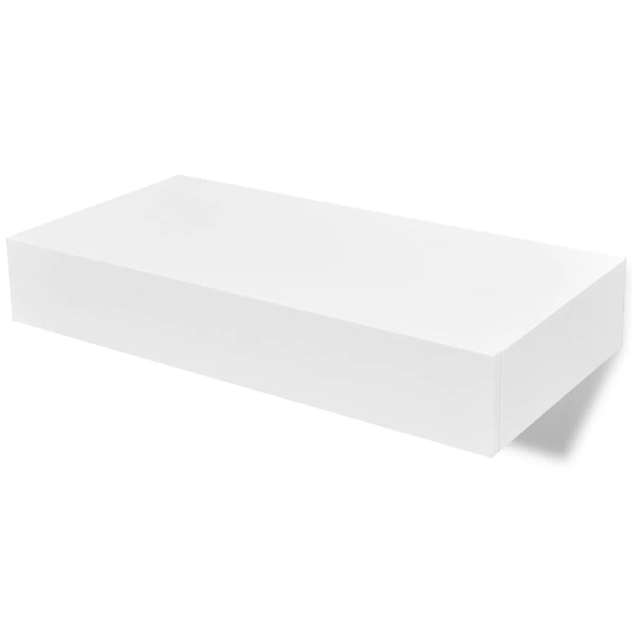 Wandplanken Zwevend Met Lades 2 48 cm