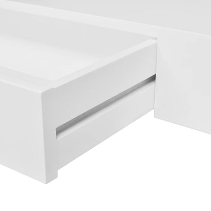 Wandplanken Zwevend Met Lades 2 80 cm