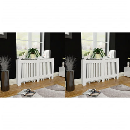Radiatorombouw 15 Cm Mdf 2 152 x 19 x 81.5 cm Wit