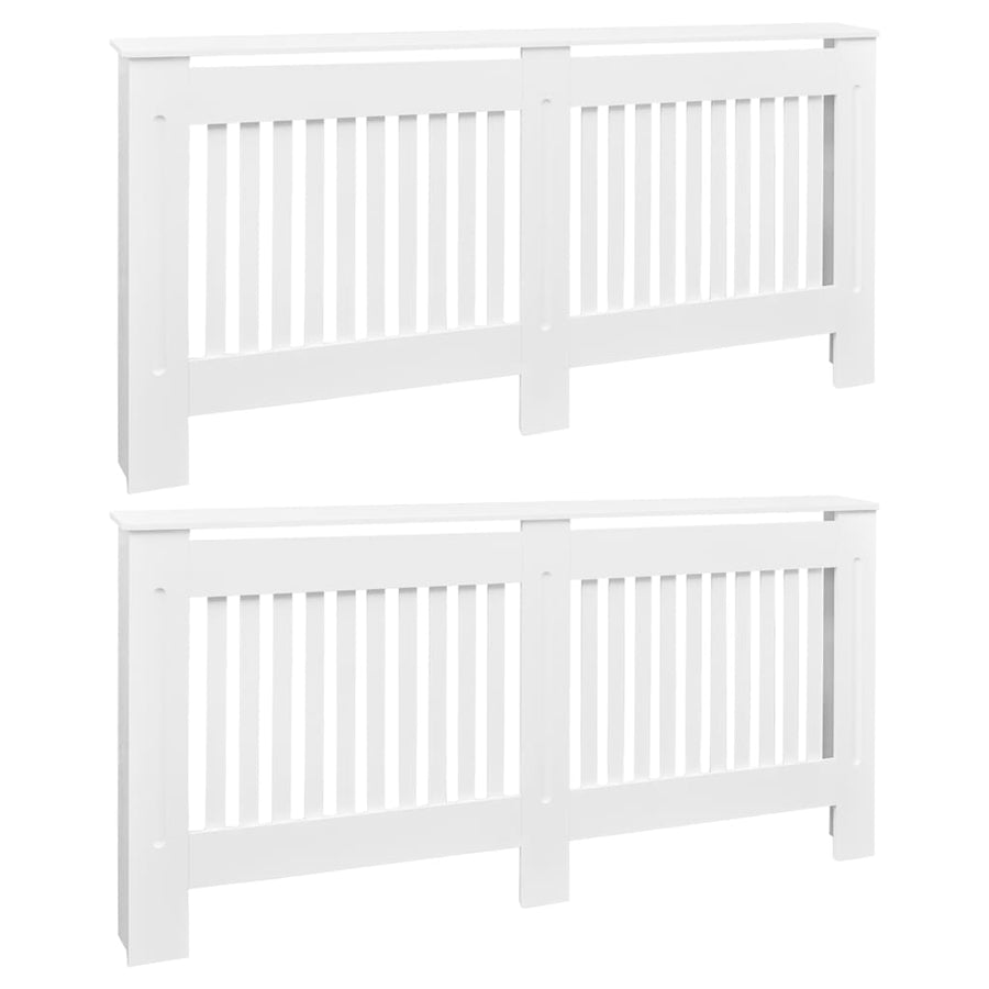 Radiatorombouw 17 Cm Mdf 2 172 x 19 x 81.5 cm Wit