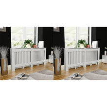 Radiatorombouw 17 Cm Mdf 2 172 x 19 x 81.5 cm Wit