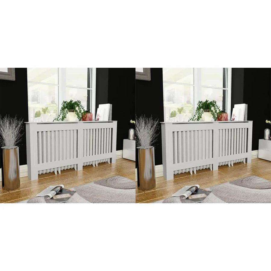 Radiatorombouw 17 Cm Mdf 2 172 x 19 x 81.5 cm Wit
