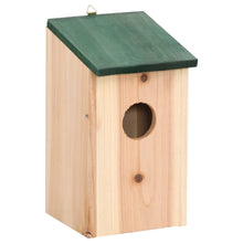 Vogelhuisjes 8 St 12X12X22 Cm Hout