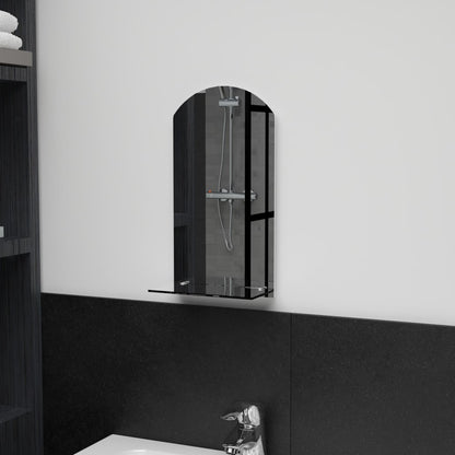 Wandspiegel Met Schap 20X40 Cm Gehard Glas 1 20 x 40 cm ovaal