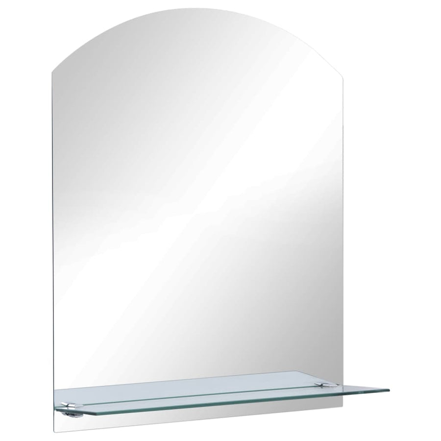 Wandspiegel Met Schap Gehard Glas 30 x 50 cm ovaal