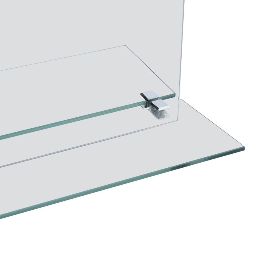 Wandspiegel Met Schap Gehard Glas 30 x 50 cm ovaal