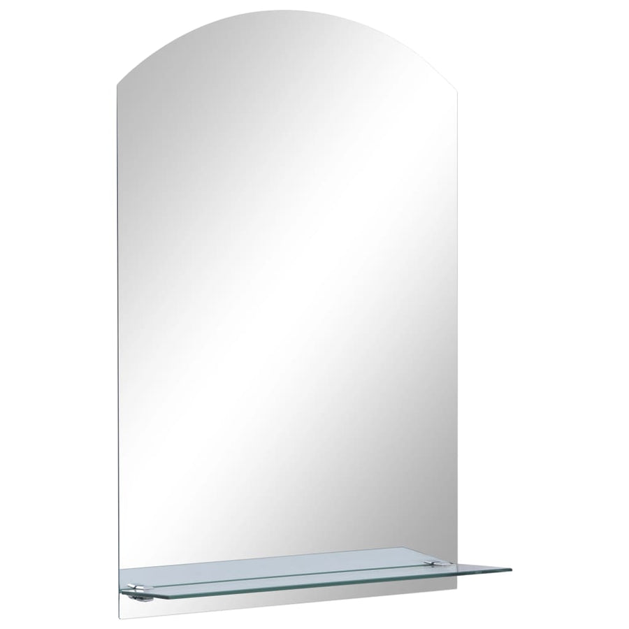 Wandspiegel Met Schap Gehard Glas 40 x 60 cm ovaal