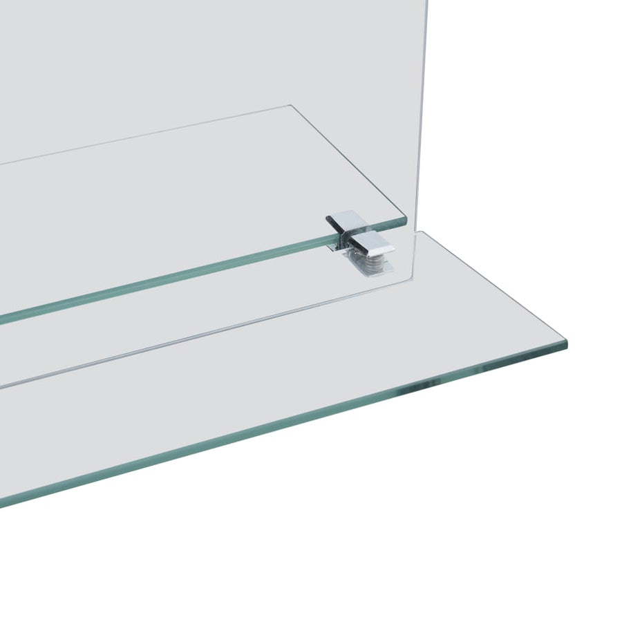 Wandspiegel Met Schap Gehard Glas 40 x 60 cm ovaal