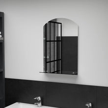 Wandspiegel Met Schap Gehard Glas 40 x 60 cm ovaal
