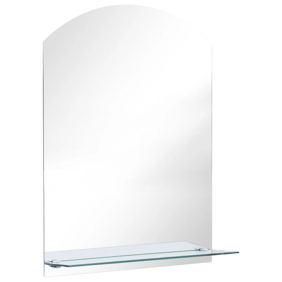 Wandspiegel Met Schap Gehard Glas 50 x 70 cm