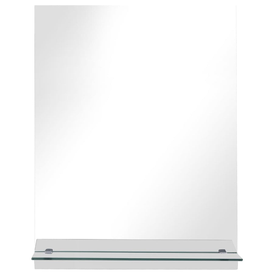 Wandspiegel Met Schap 20X40 Cm Gehard Glas 20 x 40 cm Rechthoekig