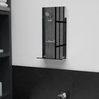 Wandspiegel met schap 20x40 cm gehard glas