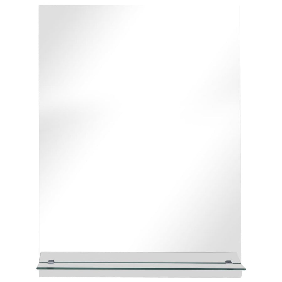 Wandspiegel Met Schap Gehard Glas 30 x 50 cm Rechthoekig