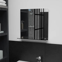 Wandspiegel Met Schap Gehard Glas 40 x 40 cm Rechthoekig