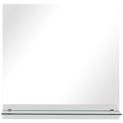 Wandspiegel Met Schap 50X50 Cm Gehard Glas 1 50 x 50 cm Rechthoekig