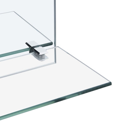 Wandspiegel Met Schap 50X50 Cm Gehard Glas 1 50 x 50 cm Rechthoekig