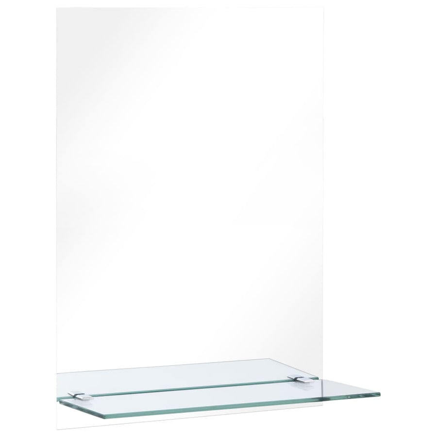 Wandspiegel Met Schap 40X60 Cm Gehard Glas 1 40 x 60 cm Rechthoekig