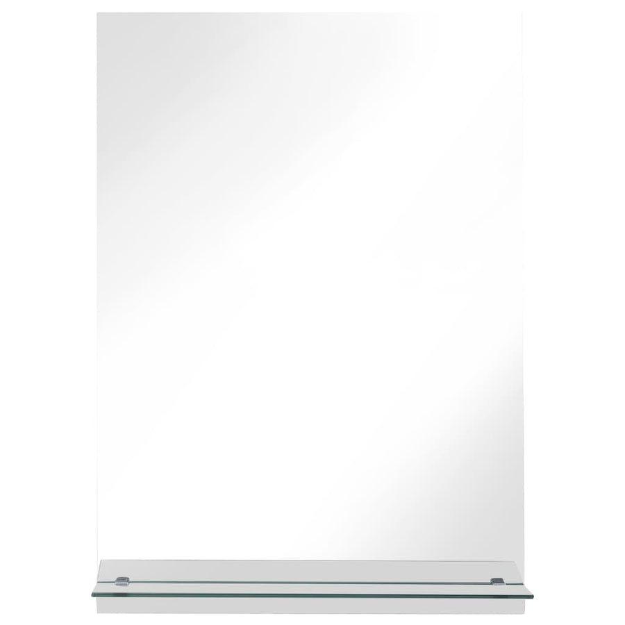 Wandspiegel Met Schap 40X60 Cm Gehard Glas 1 40 x 60 cm Rechthoekig