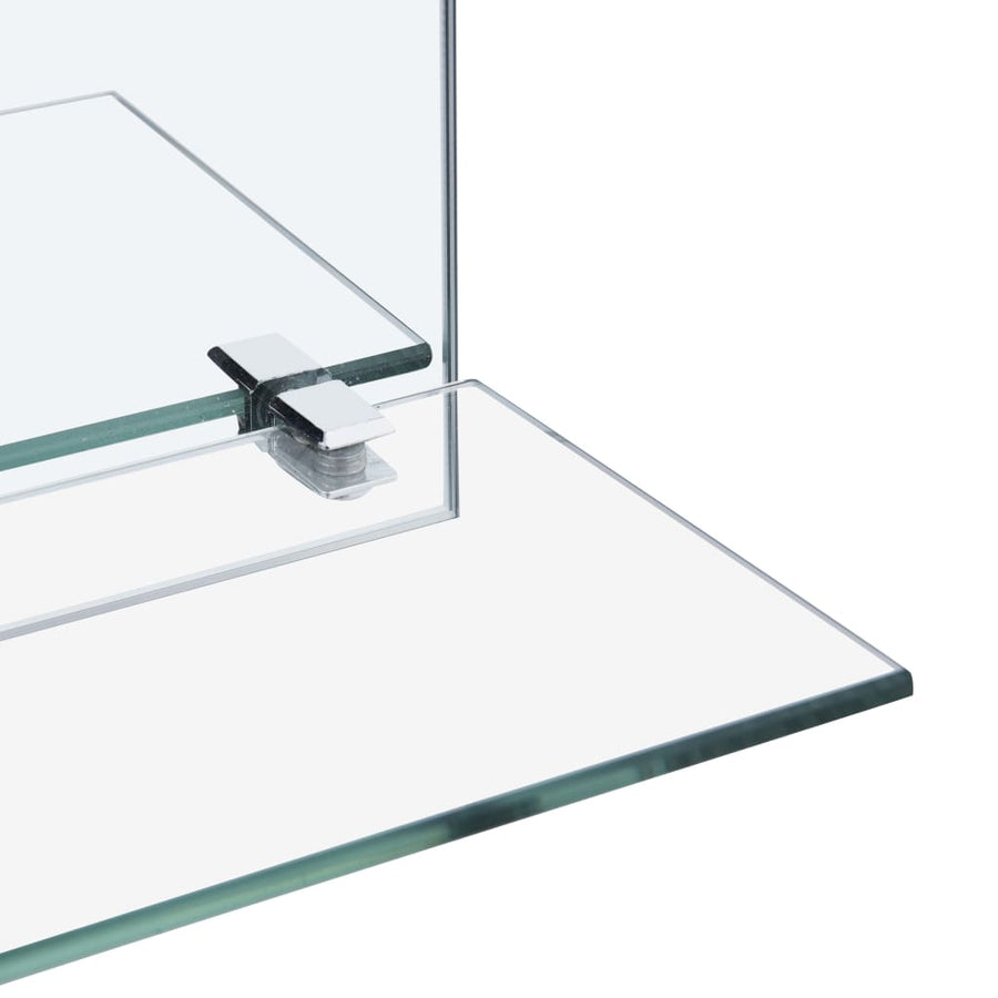 Wandspiegel Met Schap Gehard Glas 50 x 70 cm Rechthoekig