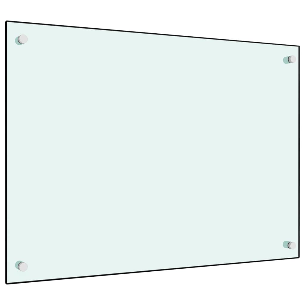 Spatscherm Keuken Gehard Glas 70 x 50 cm Wit