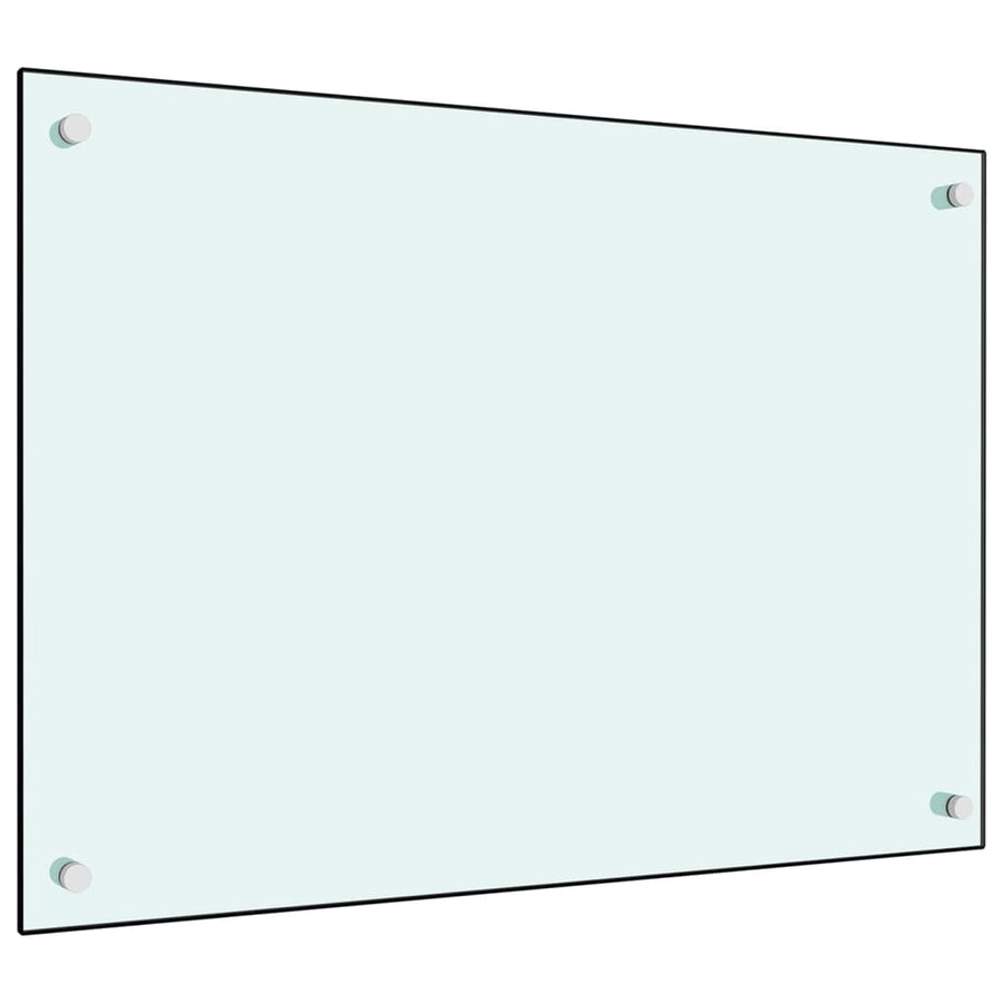 Spatscherm Keuken Gehard Glas 70 x 50 cm Wit