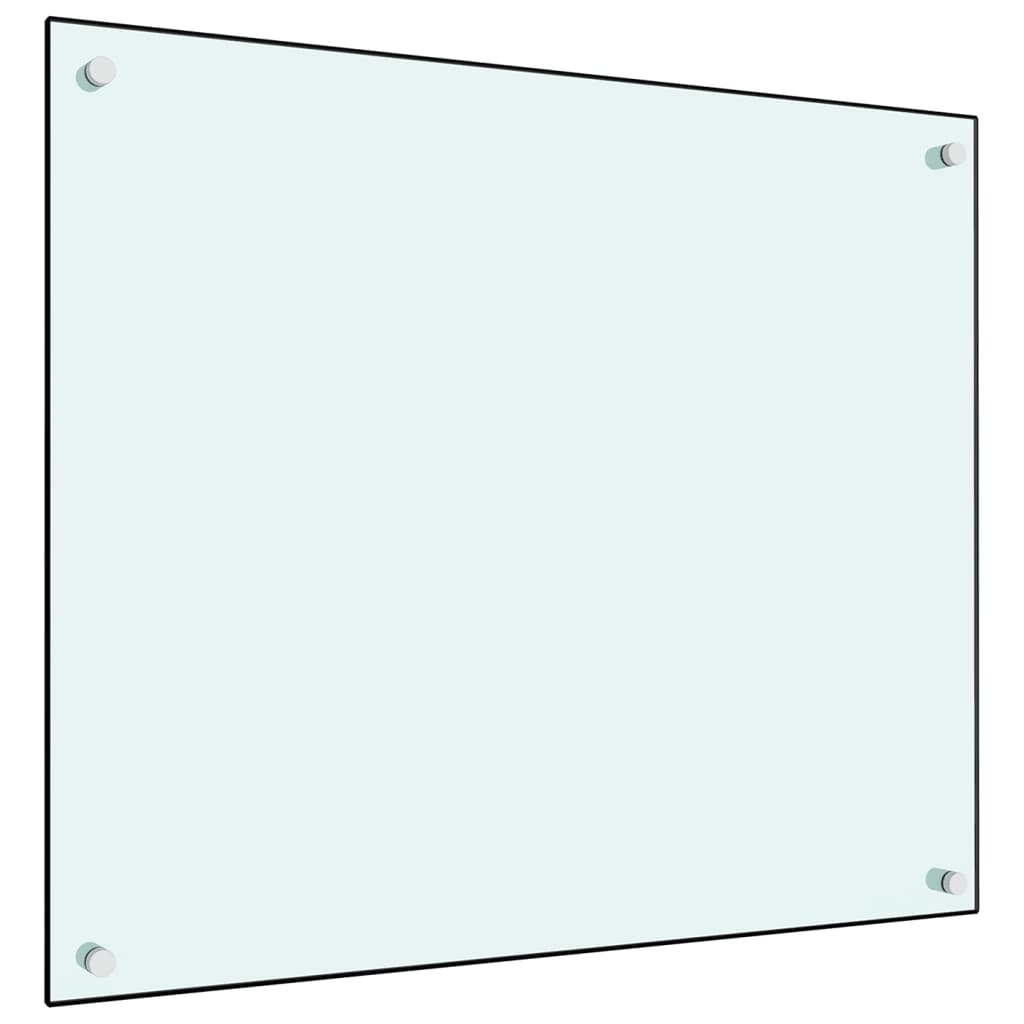 Spatscherm Keuken Gehard Glas 70 x 60 cm Wit
