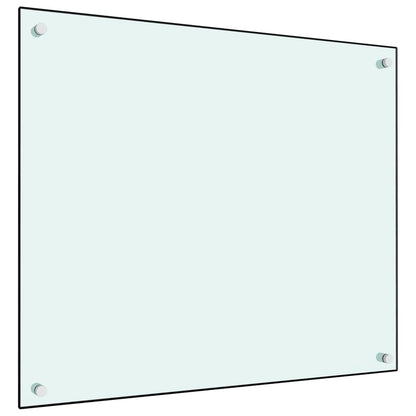 Spatscherm Keuken Gehard Glas 70 x 60 cm Wit
